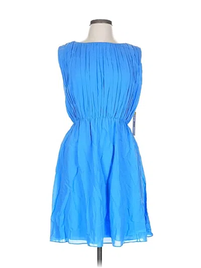 Pre-owned Alice And Olivia Alice + Olivia Cocktail Dress In Blue