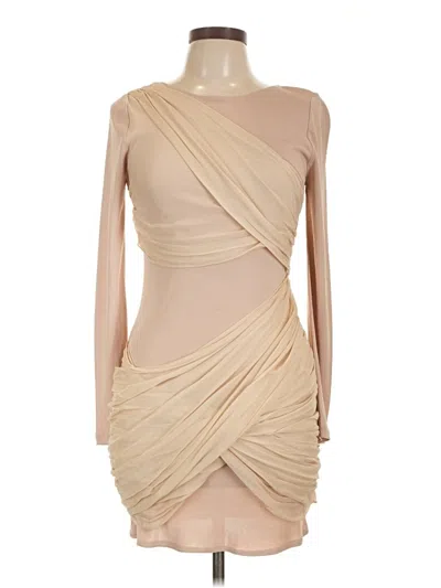 Pre-owned Alice And Olivia Alice + Olivia Cocktail Dress In Brown