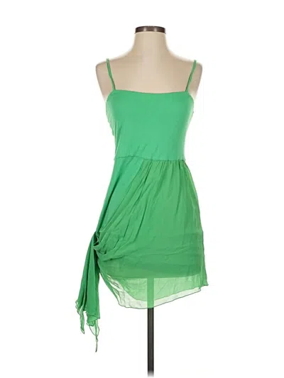 Pre-owned Alice And Olivia Alice + Olivia Cocktail Dress In Green