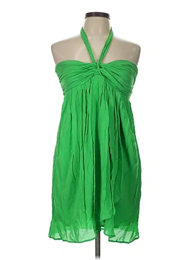 Pre-owned Alice And Olivia Alice + Olivia Cocktail Dress In Green