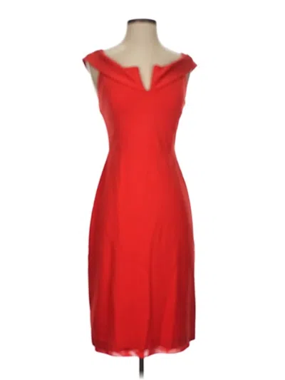 Pre-owned Alice And Olivia Alice + Olivia Cocktail Dress In Red