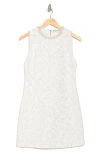 Alice And Olivia Alice + Olivia Coley Sequin Tweed A-line Minidress