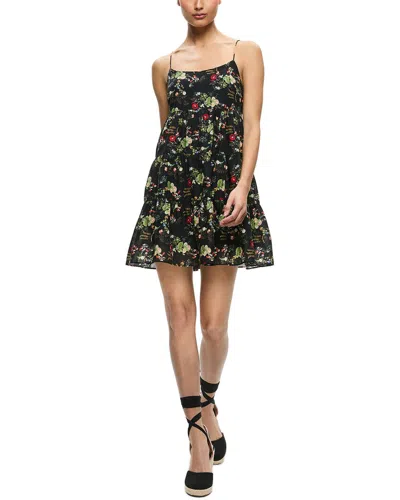 ALICE AND OLIVIA ALICE + OLIVIA COLLEN SPAGHETTI STRAP MINI DRESS