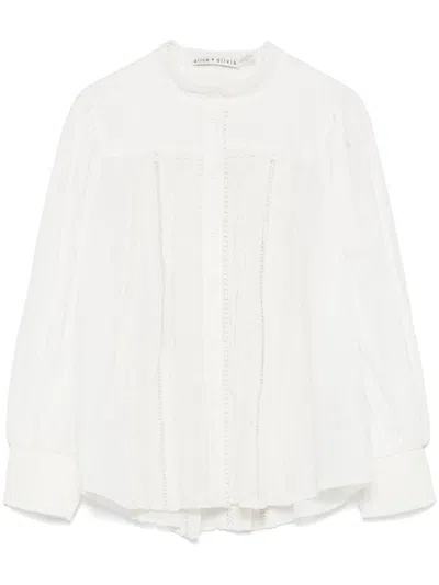 Alice And Olivia Alice + Olivia Cora Cotton Blouse