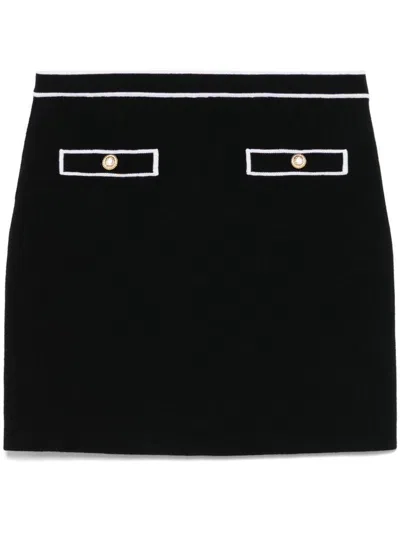 Alice And Olivia Alice + Olivia Cotton Mini Skirt