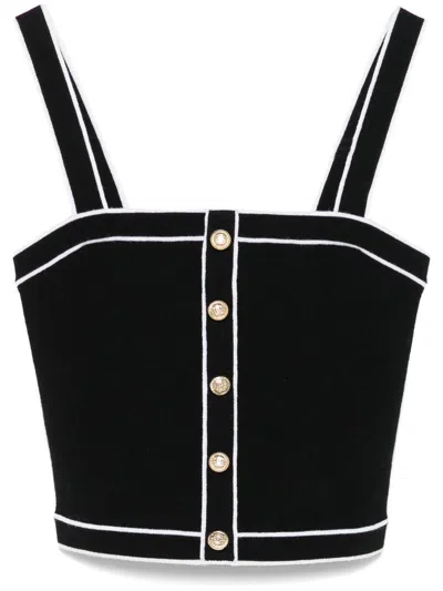 ALICE AND OLIVIA ALICE + OLIVIA CROPPED TOP