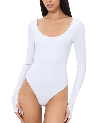 Alice And Olivia Alice + Olivia Delaina Crop Top In White