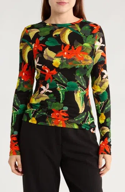 Alice And Olivia Alice + Olivia Delaina Long Sleeve Top