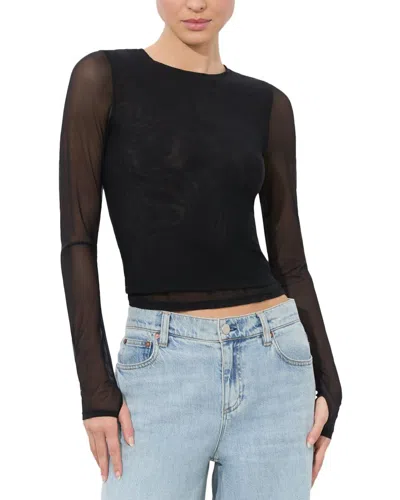 Alice And Olivia Delaina Top In Black