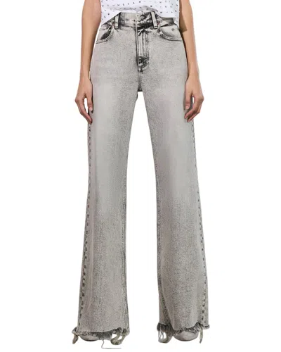 ALICE AND OLIVIA ALICE + OLIVIA DELANCEY HIGH-RISE RELAXED BOOT CUT JEAN