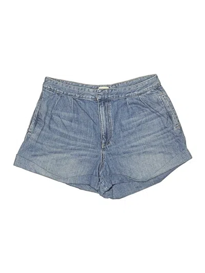 Pre-owned Alice And Olivia Alice + Olivia Denim Shorts In Blue
