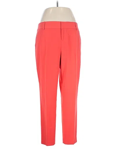 Pre-owned Alice And Olivia Alice + Olivia Dress Pants In Red
