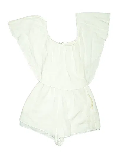 Pre-owned Alice And Olivia Kids' Alice + Olivia Dress In White