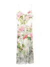 Alice And Olivia Alice + Olivia Printed Midi Dress