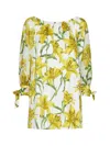 Alice And Olivia Strapless Dress In Stargazer Multi Lg