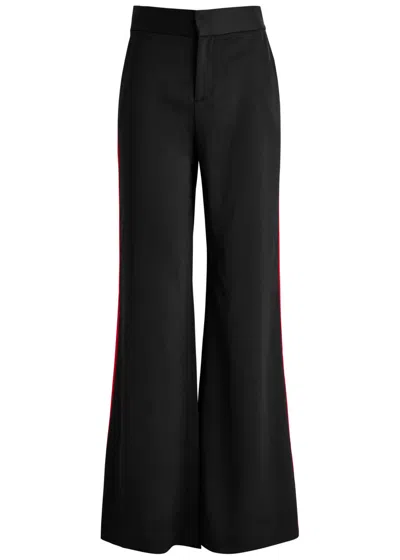 ALICE AND OLIVIA ALICE + OLIVIA DYLAN PANELLED WIDE-LEG TROUSERS