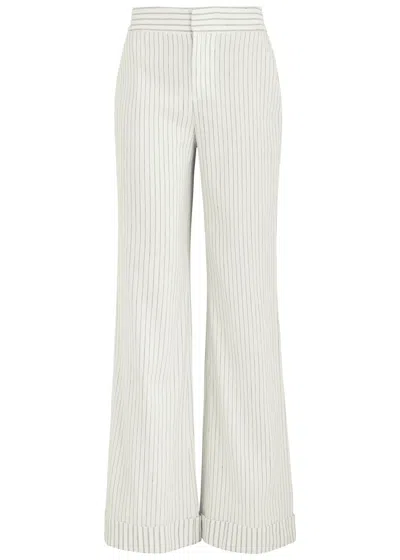Alice And Olivia Alice + Olivia Trousers In White