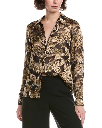 ALICE AND OLIVIA ALICE + OLIVIA ELOISE SILK BLOUSE