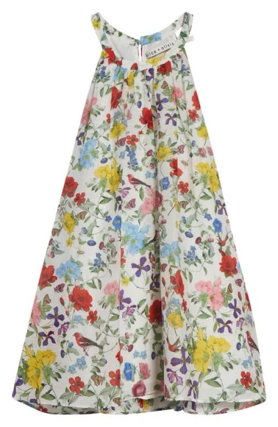 ALICE AND OLIVIA ALICE + OLIVIA ERNA COTTON & SILK TOP