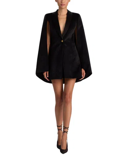 Alice And Olivia Alice + Olivia Esther Shawl Collar Blazer In Black