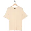 Alice And Olivia Alice + Olivia Evan Oversize Cotton & Linen T-shirt In Oatmeal