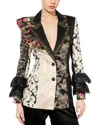 Alice And Olivia Alice + Olivia Faie Blazer In Multi