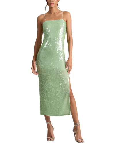 ALICE AND OLIVIA ALICE + OLIVIA FIFI SEQUIN MIDI DRESS