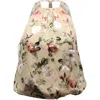 Alice And Olivia Alice + Olivia Floral Halter Neck Blouse In Beige Viscose In Beige