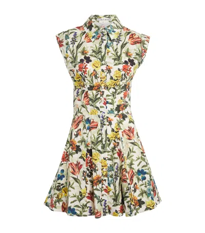 Alice And Olivia Alice+olivia Floral Kim Mini Dress