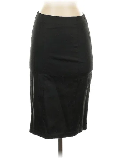 Pre-owned Alice And Olivia Alice + Olivia Formal Skirt In Black