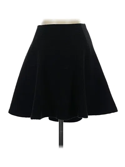 Pre-owned Alice And Olivia Alice + Olivia Formal Skirt In Black