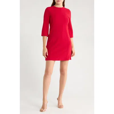 Alice And Olivia Alice + Olivia Gem Shift Dress In Red