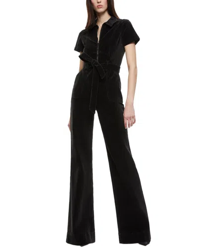 Alice And Olivia Alice + Olivia Gorgeous Wide Leg Jumpsuit In Black