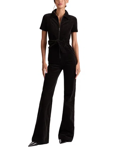 Alice And Olivia Alice + Olivia Gorgeous Wide Leg Jumpsuit In Black