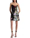Alice And Olivia Alice + Olivia Harmony Mini Dress In Multi