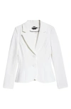 Alice And Olivia Esther Blazer Dress In Off White