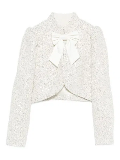 ALICE AND OLIVIA ALICE + OLIVIA ILARIA BOW JACKET