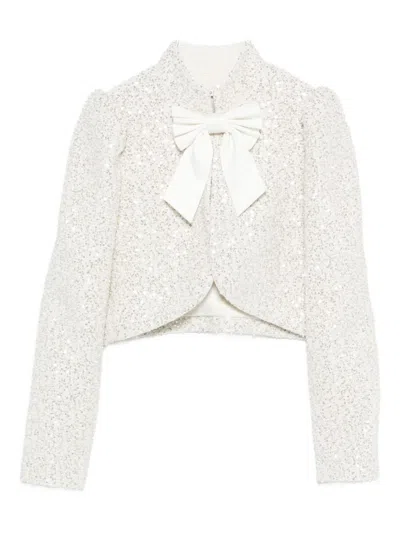 ALICE AND OLIVIA ALICE + OLIVIA ILARIA BOW JACKET