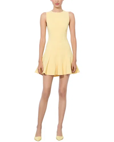 Alice And Olivia Alice + Olivia Isa Dress In Yellow