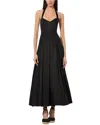 Alice And Olivia Alice + Olivia Isabelle Midi Dress In Black