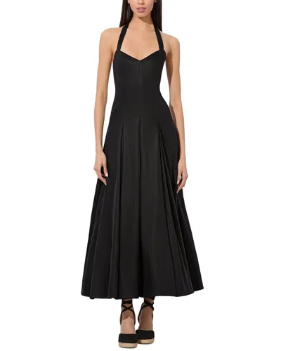 Alice And Olivia Alice + Olivia Isabelle Midi Dress In Black