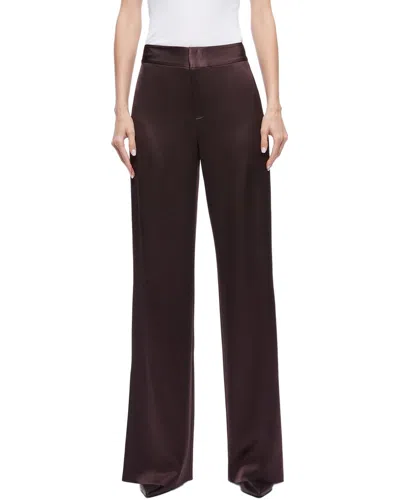 Alice And Olivia Alice + Olivia Jc High Rise Pant In Brown