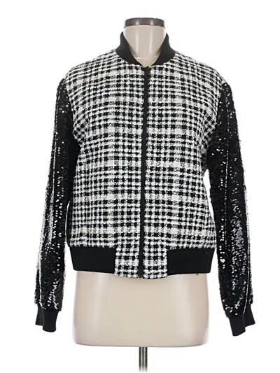 Pre-owned Alice And Olivia Alice + Olivia Jacket In Black