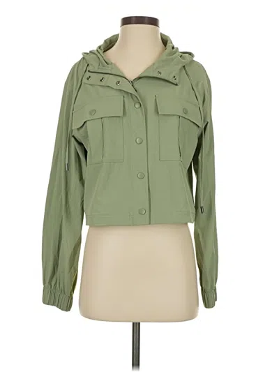 Pre-owned Alice And Olivia Alice + Olivia Jacket In Green
