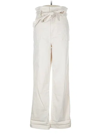 Pre-owned Alice And Olivia Alice + Olivia Jeans In White
