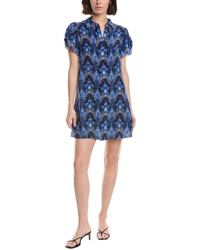 Alice And Olivia Alice + Olivia Jem Shirtdress In Blue