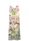 Alice And Olivia Alice + Olivia Printed Midi Dress