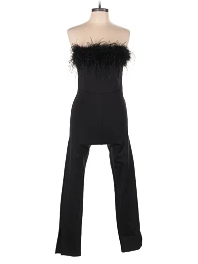 Pre-owned Alice And Olivia Alice + Olivia Jumpsuit In Black