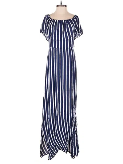 Pre-owned Alice And Olivia Alice + Olivia Jumpsuit In Blue
