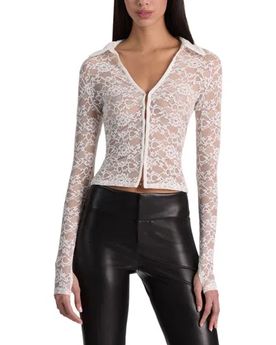 Alice And Olivia Alice + Olivia Kara Blouse In Multi